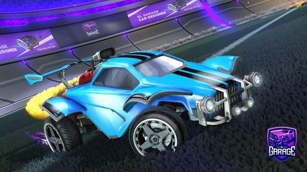 A Rocket League car design from juliu287go