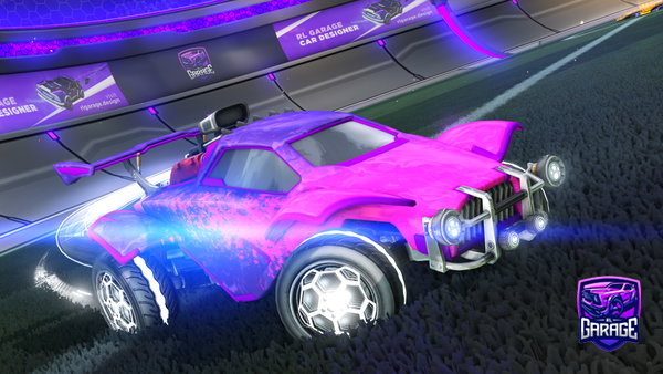 A Rocket League car design from Juicyprods_YT