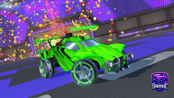 A Rocket League car design from Aleco911