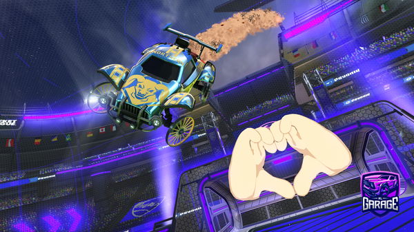 A Rocket League car design from Colt3000