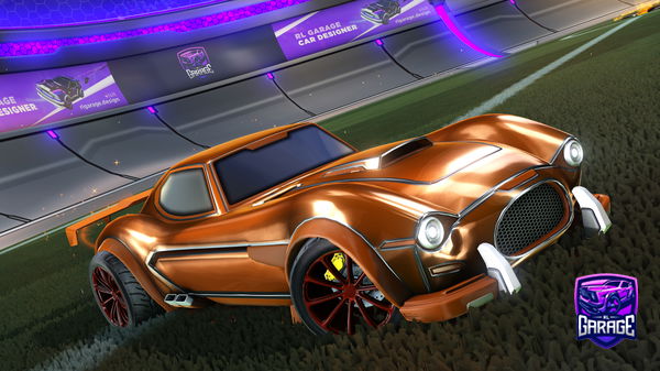 A Rocket League car design from Sleepless8