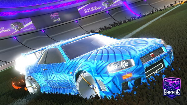 A Rocket League car design from sqeese1