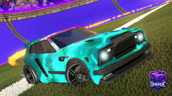 A Rocket League car design from Skylino1234