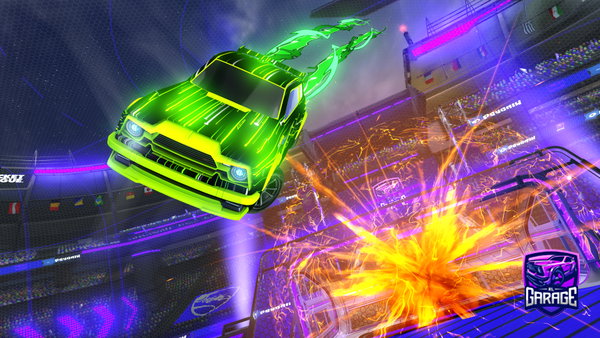 A Rocket League car design from usercookie