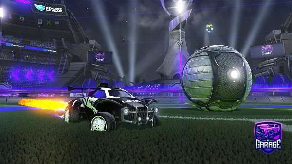A Rocket League car design from MistyOnSwitch