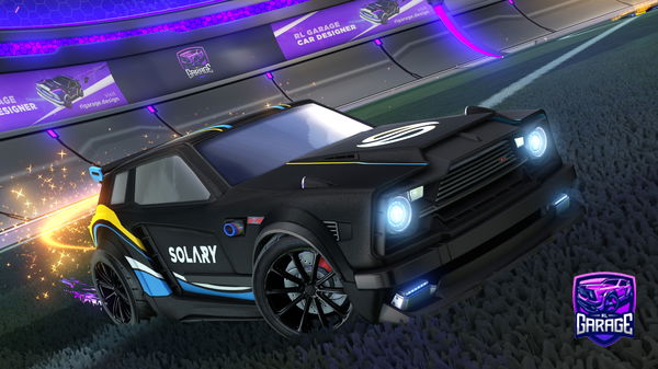 A Rocket League car design from Cracked_Whipple