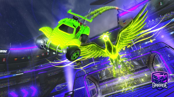 A Rocket League car design from MJK22711