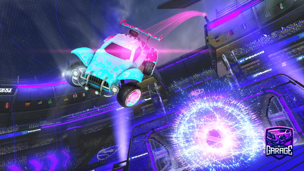 A Rocket League car design from Bogdij