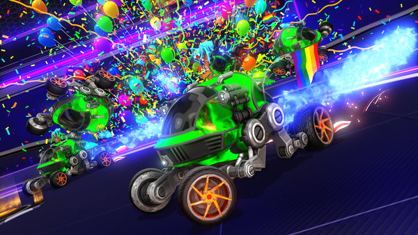 A Rocket League car design from Noahtorres