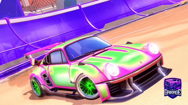 A Rocket League car design from im_king_kota_