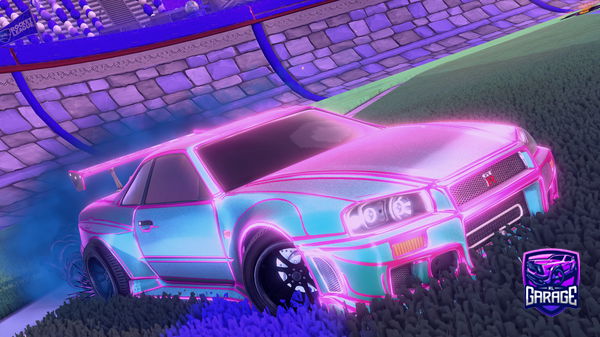 A Rocket League car design from Stopper