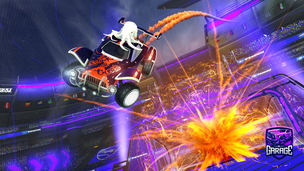 A Rocket League car design from SpookiryRL