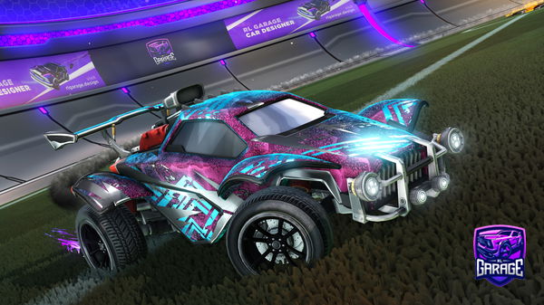 A Rocket League car design from Berzenji