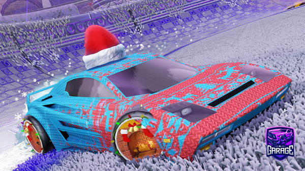 A Rocket League car design from Aqua28