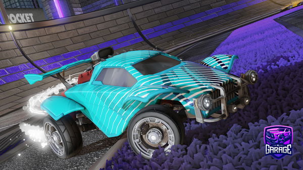 A Rocket League car design from TekaGaming