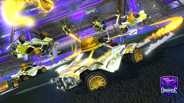 A Rocket League car design from seltomegath