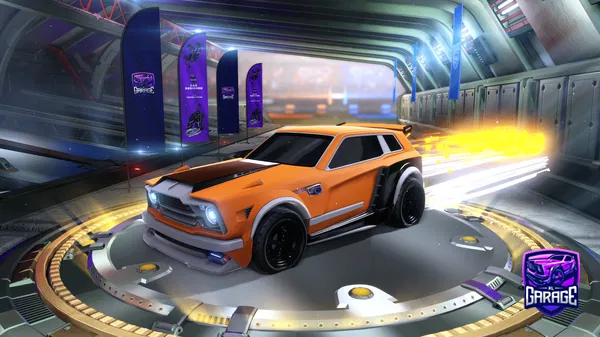 A Rocket League car design from AGG_JOHNSON