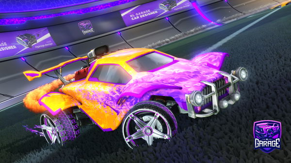 A Rocket League car design from T-Crafter