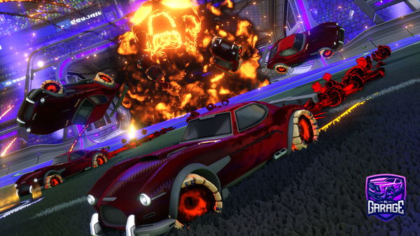 A Rocket League car design from qbanitosoy