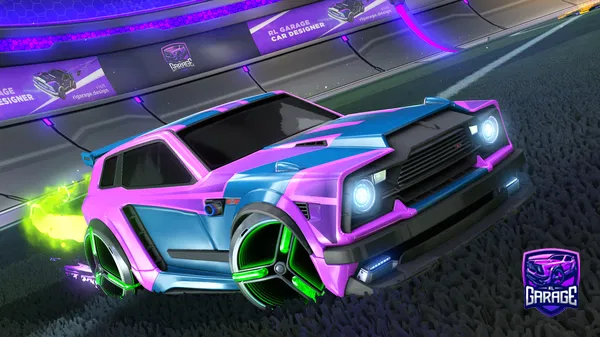 A Rocket League car design from Shooteo2313