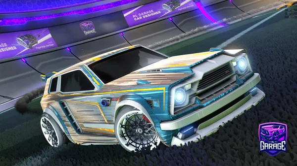 A Rocket League car design from Duckknight28