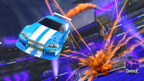 A Rocket League car design from Not_Renegade