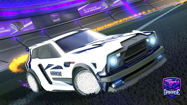 A Rocket League car design from urbanerdawn