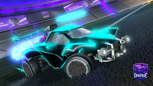 A Rocket League car design from TheNoob_125