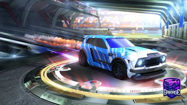 A Rocket League car design from SJENSATIONAL