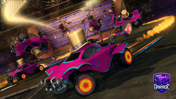 A Rocket League car design from King_God2010