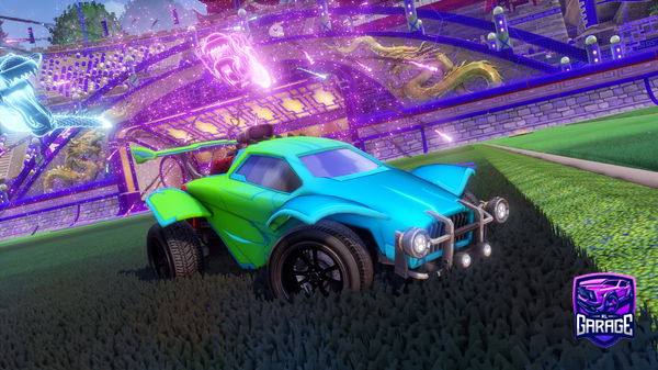 A Rocket League car design from SamGhost8818