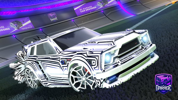 A Rocket League car design from JETSO34