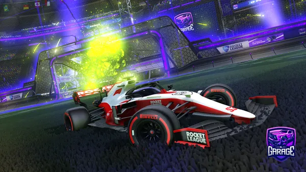 A Rocket League car design from XxHamzagamerxX95