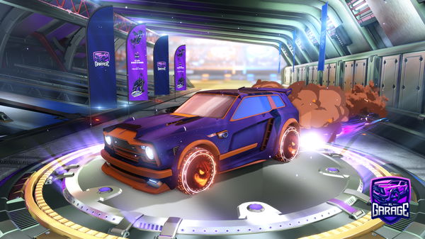 A Rocket League car design from Mat_Sonfly