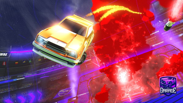 A Rocket League car design from Luigi2508