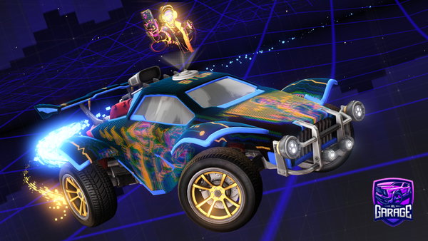 A Rocket League car design from Kazan