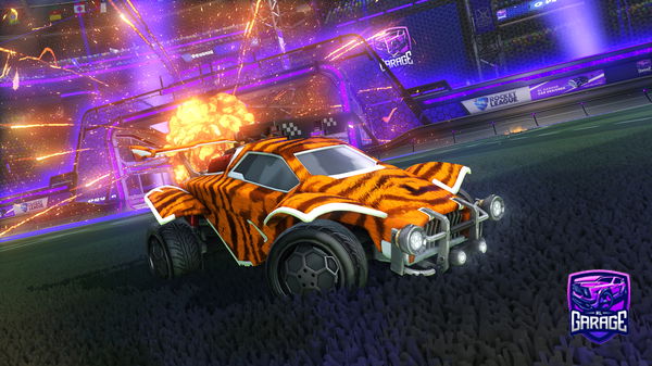 A Rocket League car design from DRACO2909