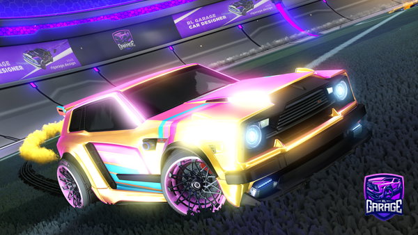 A Rocket League car design from Kostinhoo