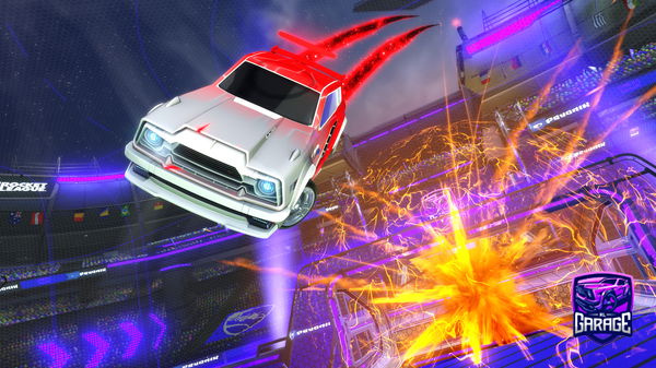 A Rocket League car design from 7ESTYY