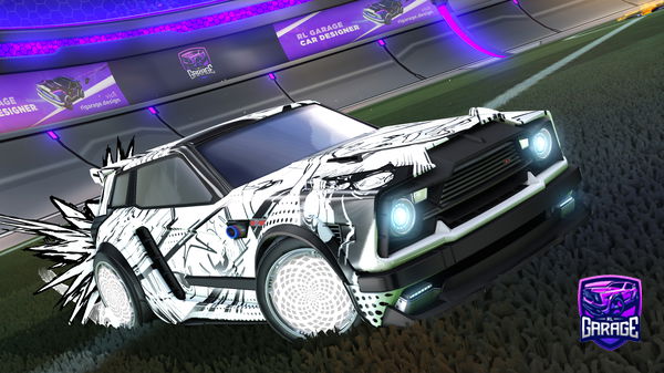 A Rocket League car design from rlgaragewardenboi