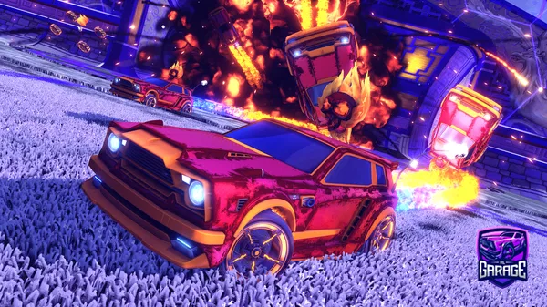 A Rocket League car design from fortfight117