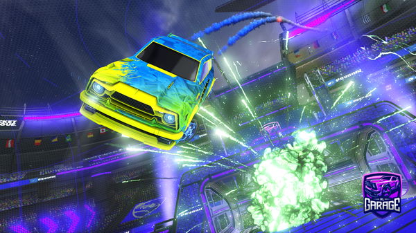 A Rocket League car design from STAR-EdX