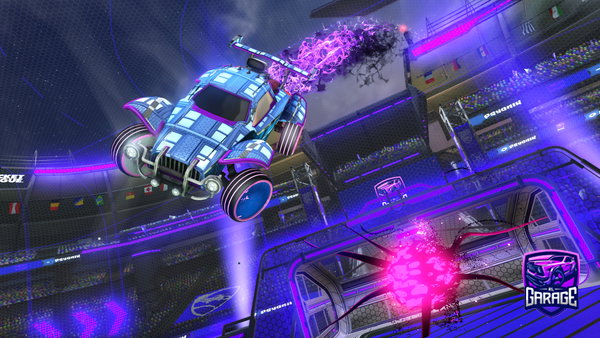 A Rocket League car design from Jeka_Vish