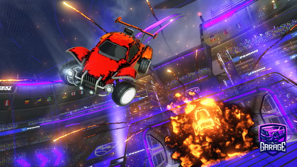 A Rocket League car design from CalMoore99