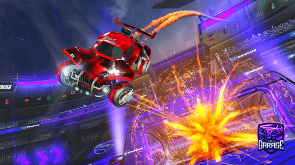 A Rocket League car design from yzorf