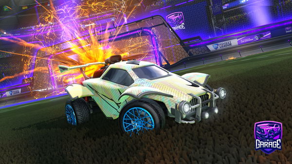 A Rocket League car design from Zzkos