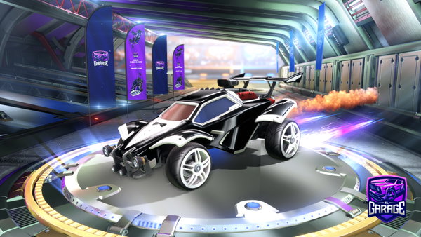 A Rocket League car design from Wawo96