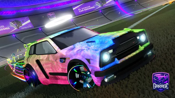 A Rocket League car design from Ddcag787