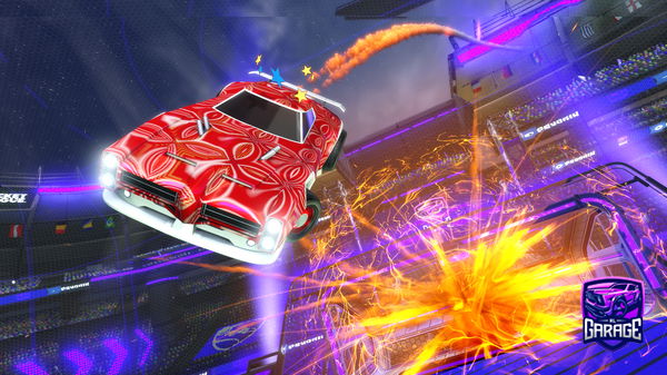 A Rocket League car design from kekzodknz