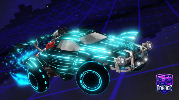 A Rocket League car design from Haid590
